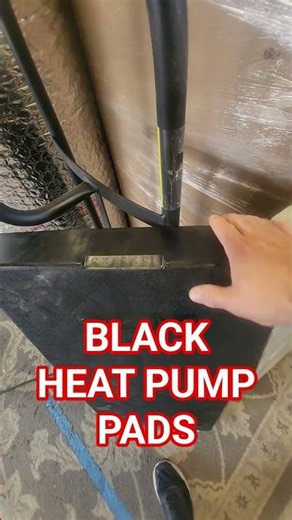 Black Heat Pump Pads!