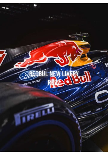 ABSOLUTELY STUNNING, I just noticed the texture/pattern they have in the blue paint, it makes it an easy 10/10 #F1 #Formula1 #RedbullRacing #Ford #RB22