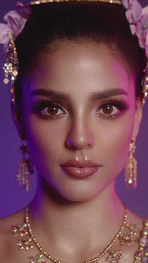 Queen Luciana as Mahodhara Devi at Songkran Festival 2024