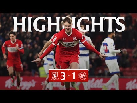 Highlights | Boro 3 QPR 1 | Matchday 21