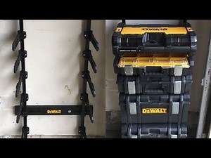 Review Unboxing - Dewalt Tough System Workshop Racking System DWST08270