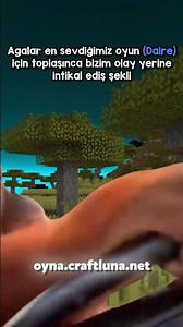 agalarla daire modu sarar #minecrafttr #minecraft #craftluna