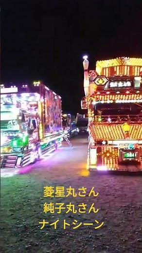 菱星丸さん、純子丸さんナイトシーン