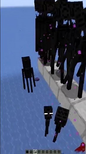 Minecraft 1000 Enderman vs Endermite