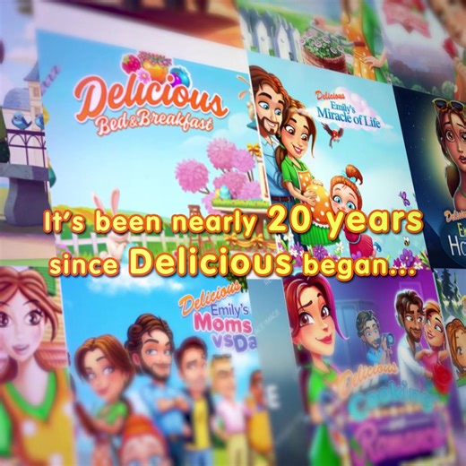 🎉 Celebrate nearly 20 years of Delicious Emily with Delicious: The First Course—a special edition inspired by the very first Delicious game, made just for YOU, our amazing fans! ❤️ Coming Soon! 🍴✨ | GameHouse