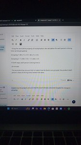 Explain how the associative property of multiplication ensures ... | Filo