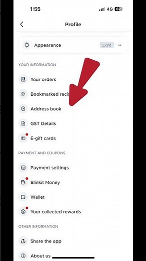 How to change the address in Blinkit 😮 || #viralshort #new #viral #@NEWTECHck95 #manojdey