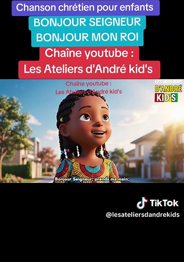 BONJOUR SEIGNEUR. #tiktokchretiens✝️❤️ #pourtoii #église #jesus #jesusisking .