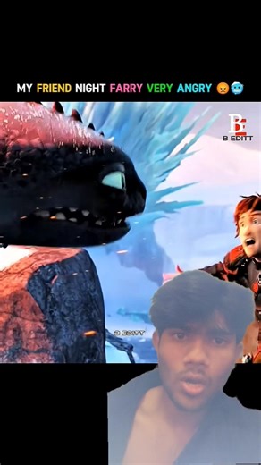 My Friend Night farry Very Angry 😡🥶 | How to Train your Dragon 2 | #shorts​ #edit​ #dragon​
