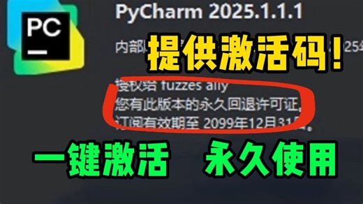 【2025版】超详细Python安装教程+PyCharm安装激活教程，Python下载安装教程，一键激活，永久使用，附激活码+安装包，Python怎么安装？