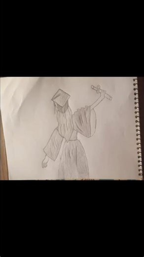 Dreams Achieved 🎓 | Graduation Girl Holding Her Degree ✨ #shorts