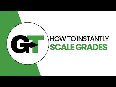 How To Scale Grades With GradeTransferer