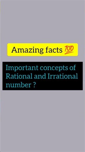Real difference between rational and irrational number ?