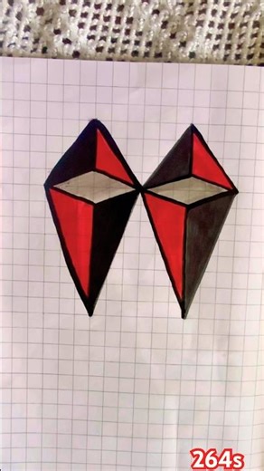 #3d drawing #art #3dart #satisfying 🙂😍