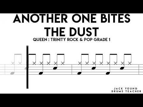 Another One Bites The Dust Trinity Rock & Pop Drums Grade 1 (OLD)