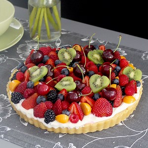 Fresh Fruit Tart Full recipe: http://taste.md/2963Ply | Sugar Fix