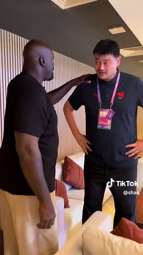 always good seeing my bro Yao | yao ming