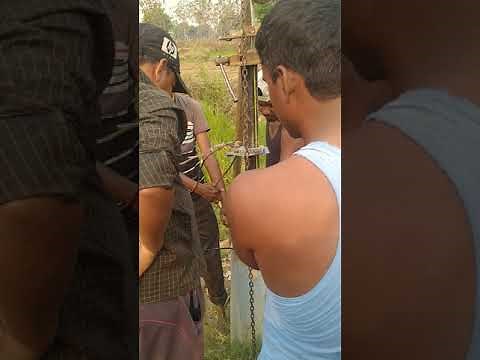 submersible pump - stuck in the well . Easy method to remove pump from the well .....