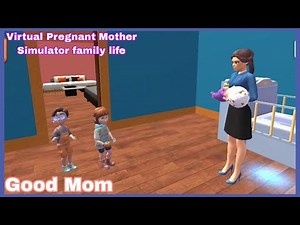 Virtual pregnant Mother Simulator family life Gameplay