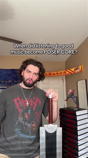 THERE IS NO SUCH THING AS POSER CORE #fypシ #berserk #musicforthesoul #alternativemusic #indiemusic