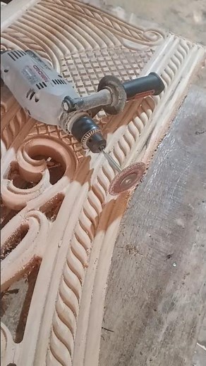 Master Wood Carving Art | Beautiful Wood Design with Power Tools