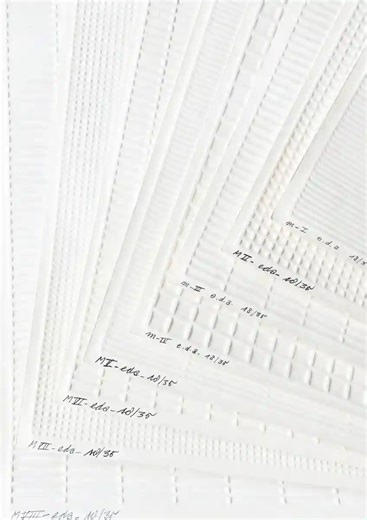 Geprägte Strukturen (M I–VIII) (1972) - Gallerease