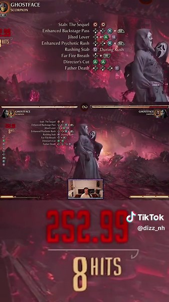 Master Ghostface Combos in Mortal Kombat 1