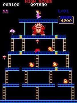 Noriko Plays Quickie-006 - Donkey Kong (1981) Arcade (No Commentary)