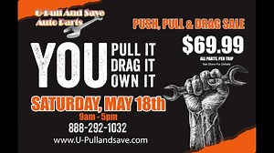 1.1K views | Grab The Tools & Stretch ! Its Time to SAVE ! www.u-pullandsave.com | U-Pull And Save Auto Parts - Pontiac | Facebook
