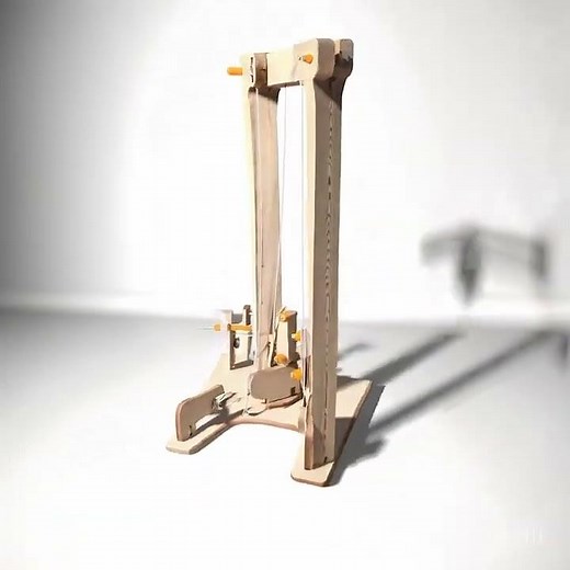 DIY Hand Operated Small Crane – Build Your Own Lift Mechanism | LGPW052 #pulleysystem