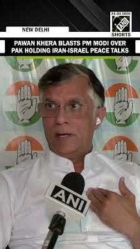 Pawan Khera calls PM Modi ‘compromised’, critics over Pakistan mediating Iran-Israel Peace Talks