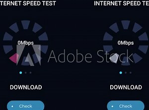 Animated progress chart UI element. Internet speed test. Optimal server. Looped 4K video template with alpha channel transparency. Data visualization. Dashboard component animation for dark theme