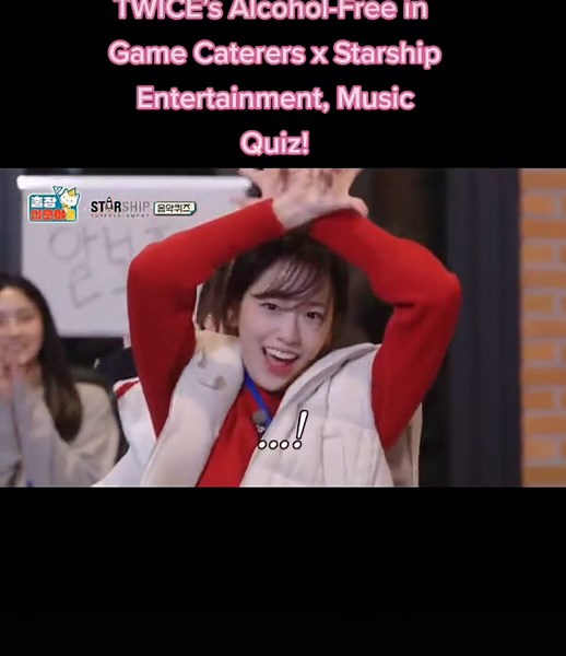 TWICE Alcohol-Free Music Quiz by Game Caterers x Starship Entertainment