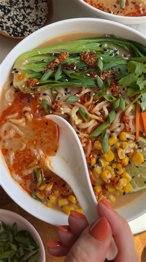 637K views · 3.1K reactions | This Peanut Miso Ramen is super easy to...