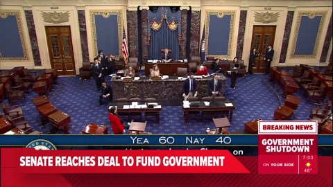 US Senate reaches deal to reopen government after 40-day shutdown