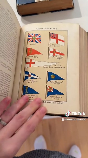 New old yacht flag print ⚓️ #ralphlaurenaesthetic #vintageaesthetic #antiques