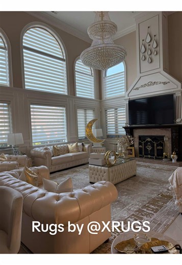 Rugs featured by @XRugsofficial Quality rugs for every style and space. 📍 27626 Ford Rd, Garden City, MI 📞 (313) 550-8145 #XRugs #LuxuryHome #AreaRugs #InteriorDesignInspo #LivingRoomStyle