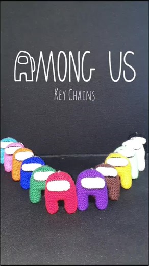 Crochet Among us pattern by Knit Grit #crochet #fyp #amongus