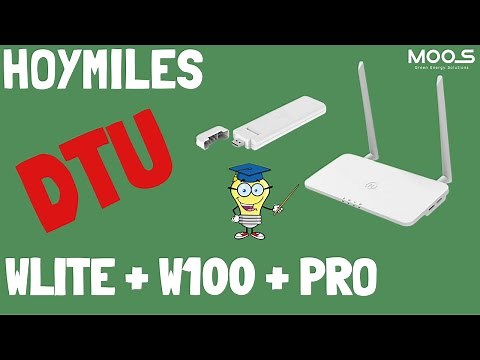 Hoymiles DTU - Explanation, Instructions + Installation | DTU WLite / DTU W100 / DTU Pro