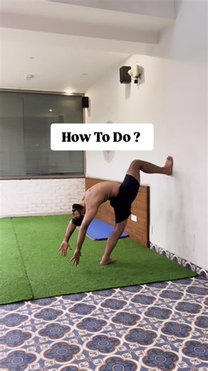Deepak | Yoga Teacher on Instagram: "Wall Backbend Flow + Drills 🔥 Try This and Tag Me ✨️ #BackbendFlow #BackbendDrills #WallBackbend #AdvancedBackbend #YogaDrills #FlexibilityTraining #YogaReels #yogateacher"