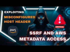 Bug Bounty POC & Exploit Demo | SSRF via Misconfigured Host Header | Access AWS Metadata