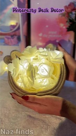 Aesthetic desk decor from Meesho #meesho #meeshohaul #deskdecor #roomdecor #viralshort #pinterest