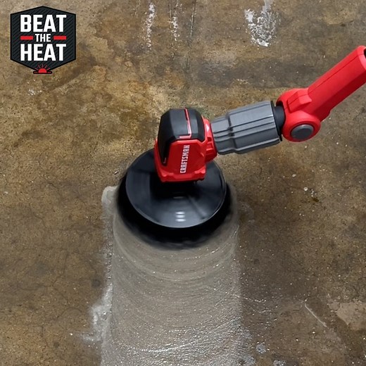 10K views · 47 reactions | CRAFTSMAN® clean your own garage just like WeWrench with the V20* 2-in-1 Scrubber Kit: https://bit.ly/49Bc0Qb. *20V MAX battery, maximum initial battery voltage (measured without a workload) is 20 volts. Nominal voltage is 18. | Craftsman | Facebook