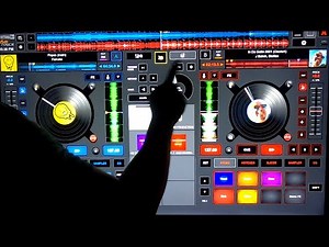 Virtual DJ 2021 : MIXING IN MY NEW 55'' TOUCH SCREEN