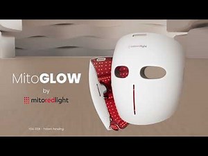 MitoGLOW™ LED Red Light Therapy Mask | With Blue, Yellow, Red and Near Infrared LED | Mito Red Light