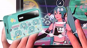 尝试使用初音未来联名CCD相机来录制音游手元