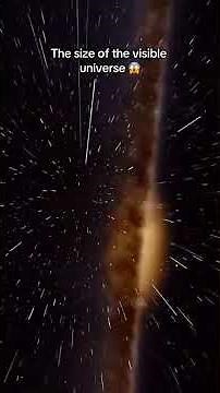 How Big Is the Visible Universe? 🌌 Mind-Blowing Space Facts | Pournima Classes