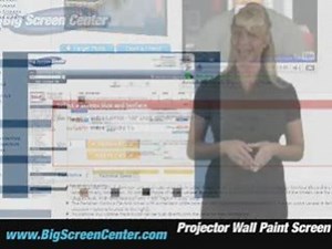 Projector Wall Paint Screen