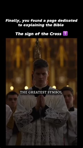 Explaining The Bible | The Sign of the Cross is a ritual gesture in Christianity where a person traces a cross over their body with their right hand: touching the... | Instagram