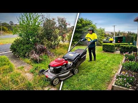 Knocking On Doors Until Someone Lets Me Clean Their Yard!
